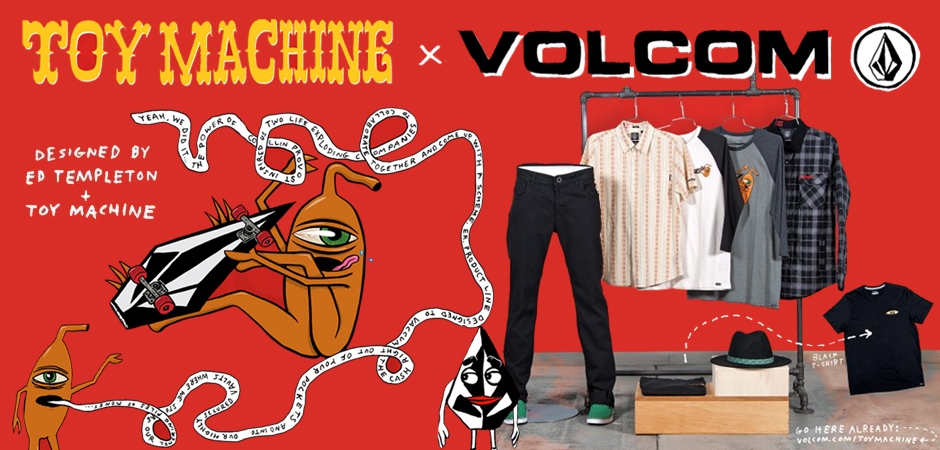 TOY MACHINE X VOLCOM